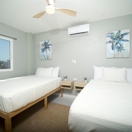 Sandbar Beachfront Hostel & Restaurant سان بيدرو المظهر الخارجي الصورة